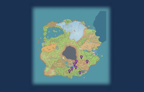 Pokemon Scarlet and Violet all purple stakes locations guide.